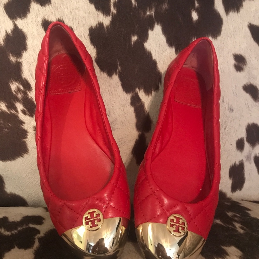 Tory Burch Quilted Flats